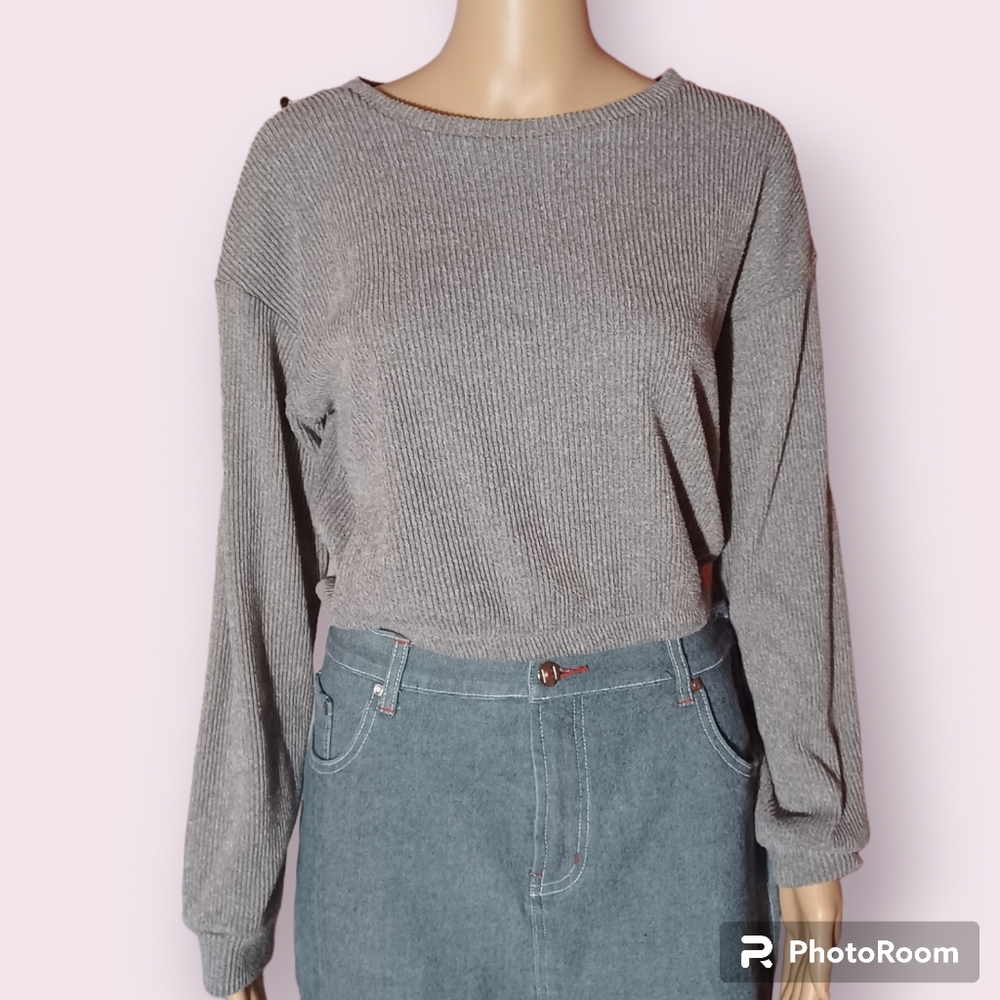 Streatwear Gray Sweater